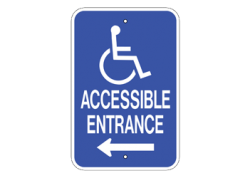 Handicap Entrance Left