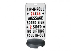 Standard Message Board Tip ‘N Roll Signs