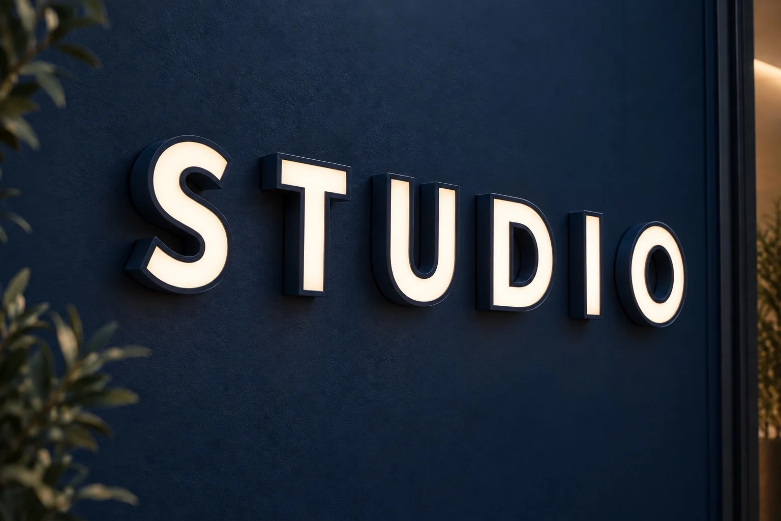 Front-lit channel letters