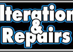 Alterations & Repairs Sign
