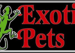 Exotic Pets Sign