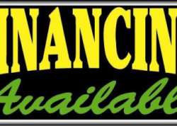 Financing Available Sign